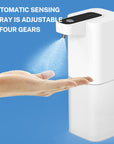 P5 Automatic Induction Soap Dispenser Foam Mobile Phone Smart Hand Sanitizer Soap Dispenser Alcohol Spray Sterilizer