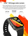 Wholesales smartwatch A70 1.96Inch full touch bt call sport watch A70 best design smart watch bands