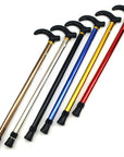 Aluminum Alloy Telescopic Crutch, Two Section Telescopic Crutch, Anti Slip Elderly Walking Stick, Mountain Climbing Stick