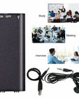 X2 Conference Recording Pen Mp3 Ai Intelligent High-Definition Noise Reduction Recording Pen