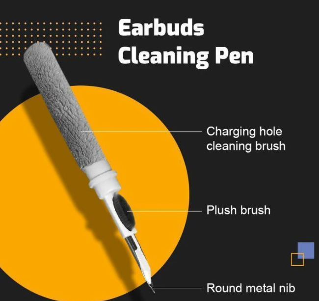 
  
  New Bluetooth Earplug Cleaning Pen Portable Computer Mobile Phone Keyboard Cleaning Brush Bluetooth Headset Cleaning Brush
  
