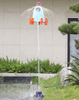 New Children's Outdoor Lift-Off Water Spray Toys Parent-Child Interactive Space Rocket Sprinkler Water Play Toys