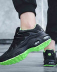 Air cushion net breathable running shoes, outdoor sports walking shoes, surging trend breath