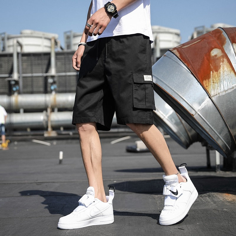 
  
  Mens Mens New Summer Shorts Sports Pants Trend Beach Pants Students Cargo Pants
  
