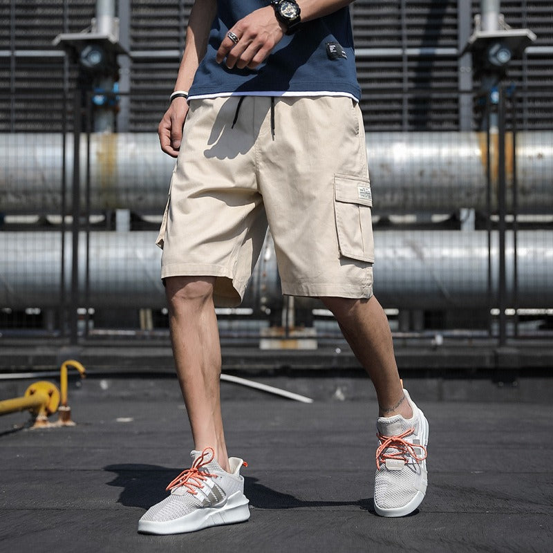 
  
  Mens Mens New Summer Shorts Sports Pants Trend Beach Pants Students Cargo Pants
  
