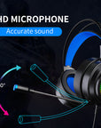 Computer Headset 7.1 Channel Wired Headset G58 Head-Mounted Game With Microphone Headset