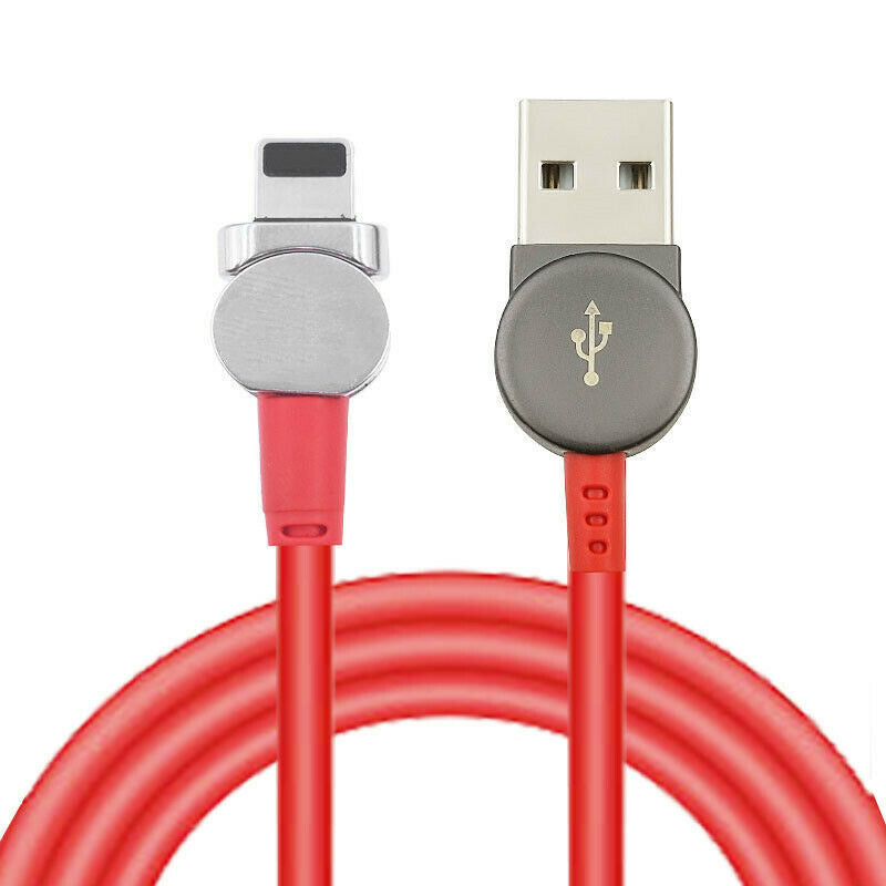 
  
  Magnetic USB Type C Cable Data Sync Nylon Braided LED Indicator Magnet Charger Cable 180 Degree Rotating Magnetic Data Line
  
