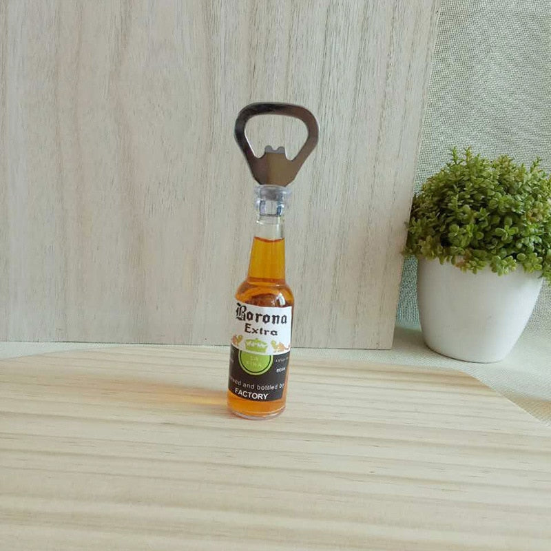 
  
  Retro Creative Personality Mini Beer Bottle Opener Home Drink Bottle Opener Refrigerator Stick Bar Magnetic Stickers Decoration
  
