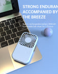 New Handheld Small Fan Mini Portable Pocket Usb Charging Fan Dormitory Desktop Small Fan