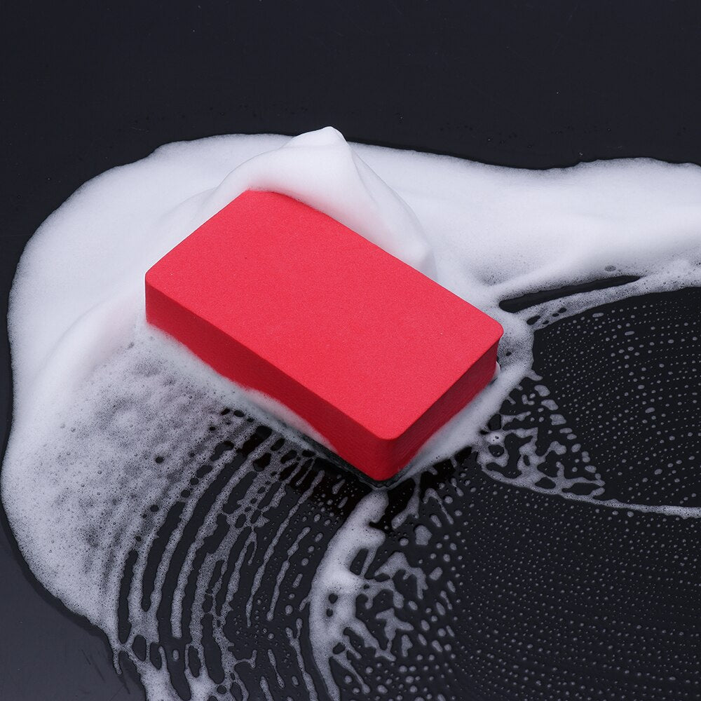 
  
  1 Pcs Car Magic Clay Bar Pad Sponge Block Auto Cleaner Cleaning Eraser Wax Polish Pad Tool
  
