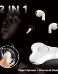 2-in-1 Fingertip Gyro In-Ear Bluetooth Headset ZG13