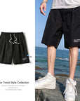 Ice Silk Shorts Mens Summer Thin Outwear Quick Drying Casual Pants Mens Five Point Trend Beach Basketball Sports Pants