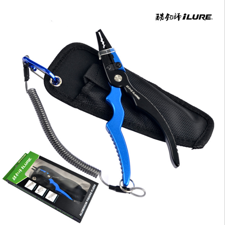 
  
  Alua aluminum alloy alua tongs / fishing tongs / fish control device / hook removal tongs with missing hand rope tongs
  
