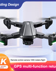 R20 Cross-Border Drone GPS HD Aerial Photography 4K Dual-Camera Optical Flow Positioning Quadcopter 6K Return To Follow