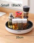 360° Rotating Storage Rack Multifunctional Seasoning Organizer Shelf Oilproof Non-slip Kitchen supplies Holder For Home