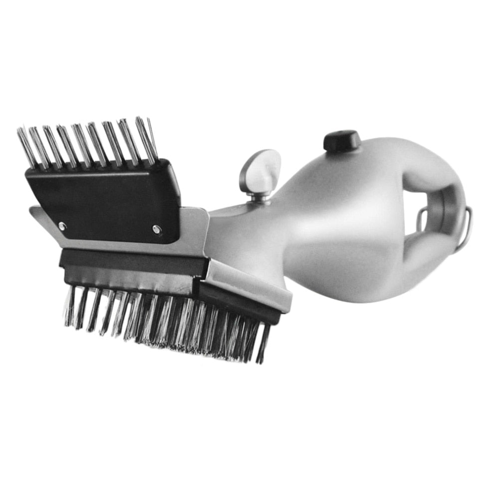 
  
  Barbecue Stainless Steel BBQ Cleaning Brush Churrasco Outdoor Grill Cleaner with Power of Steam bbq accessories Cooking Tools
  
