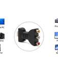 HDMI to RCA Adapter HDMI to 3RCA Converter HDMI to Old TV Lotus Head HDMI I Adapter