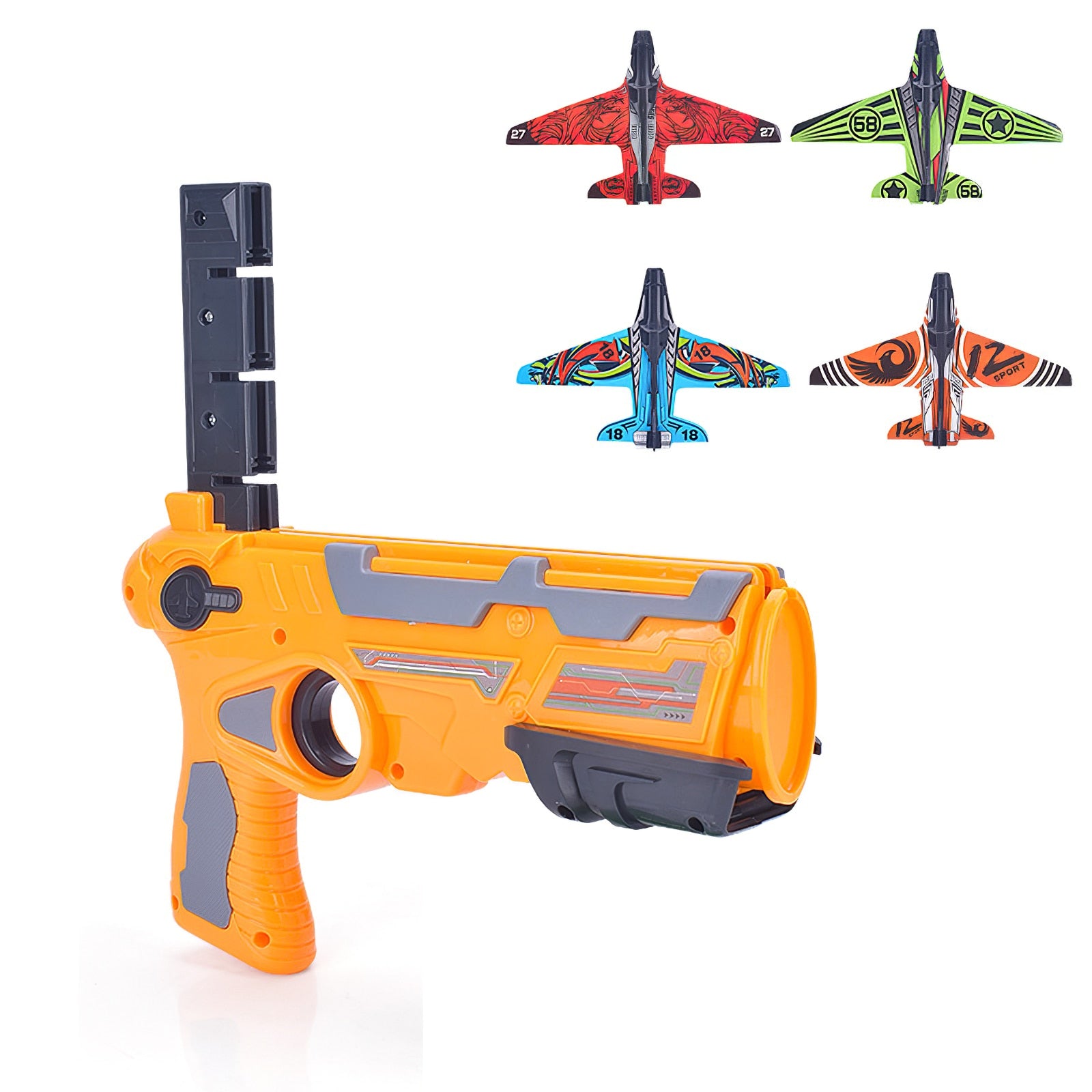 
  
  Catapult Plane Foam Air Battle One-Click Ejection Model Launchers Toy Glider Model Outdoors Toys for Children Kid And Adult
  
