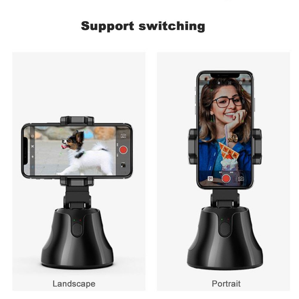 
  
  Portable All-in-one Auto Smart Shooting Selfie Stick ,  360 Rotation Auto Face Tracking Object Tracking vlog Camera Phone Holder
  
