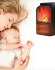 Flame Heater Household Portable Mini Heater Imitating Fire Speed Heat Multi-Function Heater