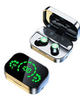 Mirror Digital Display YD03 Wireless Bluetooth Headset TWS In Ear Bluetooth Headset