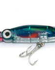 LEO Lifelike Big Octopus Squid Jig Fishing Lure 14cm/40g Hard Plastic Artificial Bait