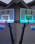 1 PCS LED Basketball Hoop Light Basketball Rim Changing  Induction Lamp Shoot Hoops Solar Light Playing At Night LED Strip Lamp