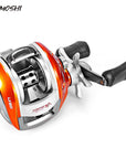 YUMOSHI Left / Right Hand 12+1BB 6.3:1 Bait Casting Fishing Reel Magnetic Brake Water Drop Wheel Coil