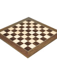 Walnut/Maple Wooden International Chess Board