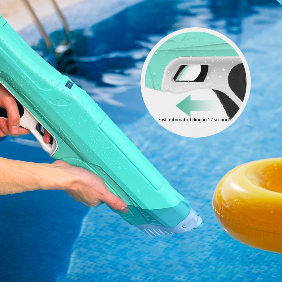 
  
  Electric Water Gun Children's Toys Electric Water-Absorbing Water Spray High-Pressure Large Capacity Water Fight Toy Water Gun
  
