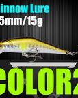 AFISHLURE Fishing Lure Wobblers Trout  85mm/15g Minnow  Hard Baits Iscas Artificial Pesca Leurre