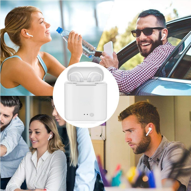 
  
  i7s TWS Mini Wireless Bluetooth Earphone Stereo Earbud Headset With Charging Box Mic For Iphone Xiaomi All Smart Phone air pods
  
