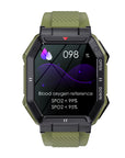 K55 outdoor three-proofing smart watch 1.85-inch large screen Bluetooth phone large battery dynamic heart rate