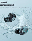 TWS-X10 Bluetooth Headset HIFI Stereo Active Noise Reduction 3500mAh Charging Box Sports Waterproof With Mic Wireless Earphones