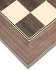 Walnut/Maple Wooden International Chess Board