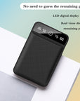 20000mAh Mini Charger Portable Two-way Fast Charging Power Bank Digital Display External Battery for iPhone Xiaomi Samsung