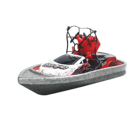 RC Boat Flying Air Boat Radio-Controlled Machine on the Control Panel Birthday Christmas Gifts Remote Control Toys for Kids