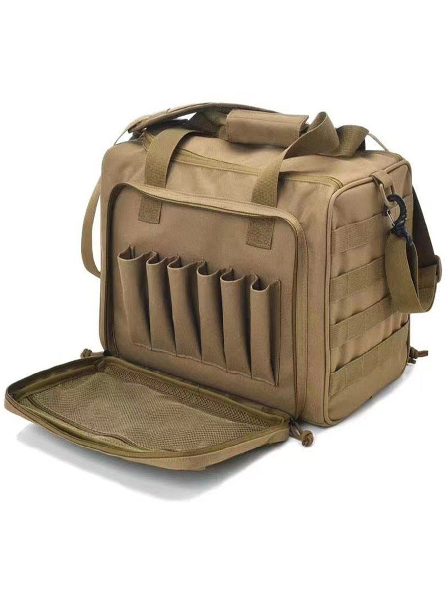 Outdoor Tactical Multifunctional Large Capacity Storage Sports Handbag Gun Bag Oxford Waterproof Field Army Fan Bag