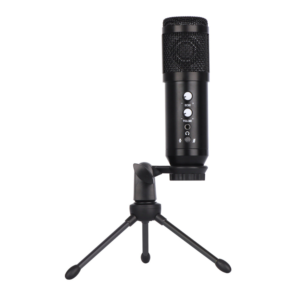 
  
  USB Condenser Microphone Mobile Computer Game Live Microphone Live Karaoke Conference Recording Microphone
  
