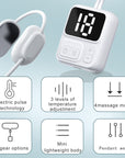 Massager Home Cervical Massager Mini Micro-Current Pulse Hot Compress Portable Pendant Hanging Neck Protector