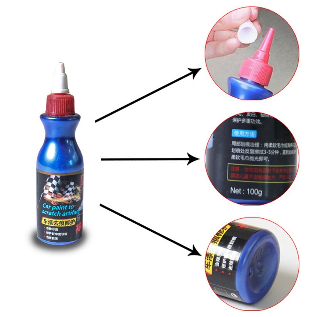 
  
  Car Paint Scratch Removal Professional Repair Liquid Waxing Universal Auto Car Paint Dent Care Pen Polishing Repair Agents
  
