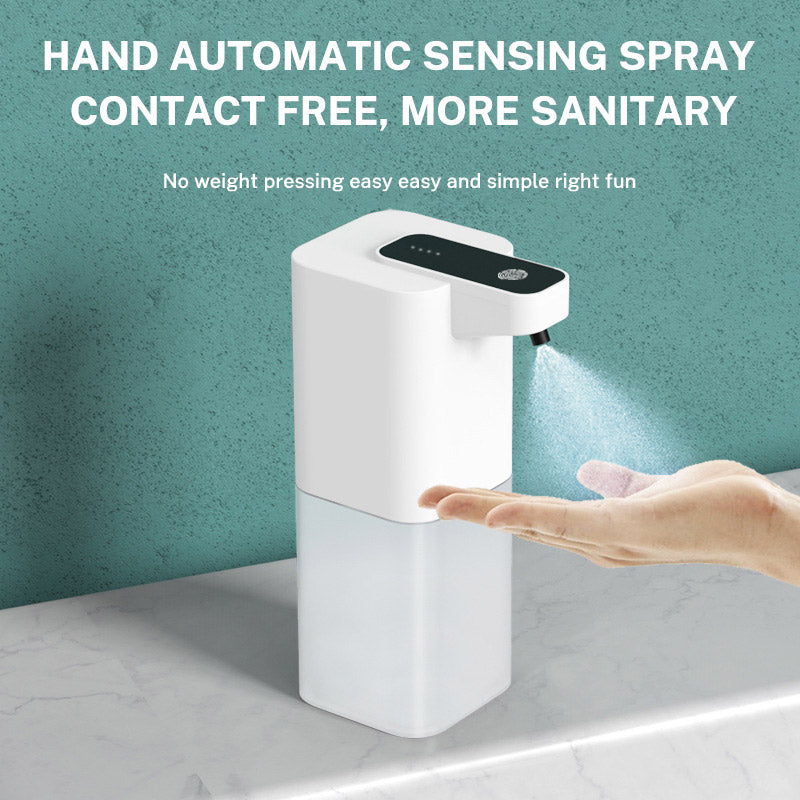 
  
  P5 Automatic Induction Soap Dispenser Foam Mobile Phone Smart Hand Sanitizer Soap Dispenser Alcohol Spray Sterilizer
  
