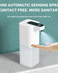 P5 Automatic Induction Soap Dispenser Foam Mobile Phone Smart Hand Sanitizer Soap Dispenser Alcohol Spray Sterilizer