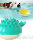 Dog Interactive Water Jet Toy Molar Teeth Cleaning Crocodile Floating Toy Pet Dog Squeaker Dog Training Toys Pets Accessories