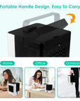 4 in 1 Rechargeable Portable Air Conditioner USB Mini Air Cooler Humidifier Purifier Air Cooling