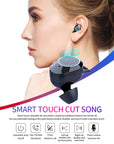 G02 V5.0 Bluetooth Stereo Earphone Wireless IPX7 Waterproof Touch Earbuds Headset 3300mAh Battery LED Display Type-c Charge Case