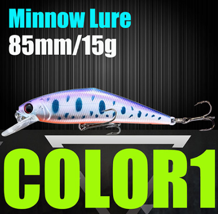 
  
  AFISHLURE Fishing Lure Wobblers Trout  85mm/15g Minnow  Hard Baits Iscas Artificial Pesca Leurre
  
