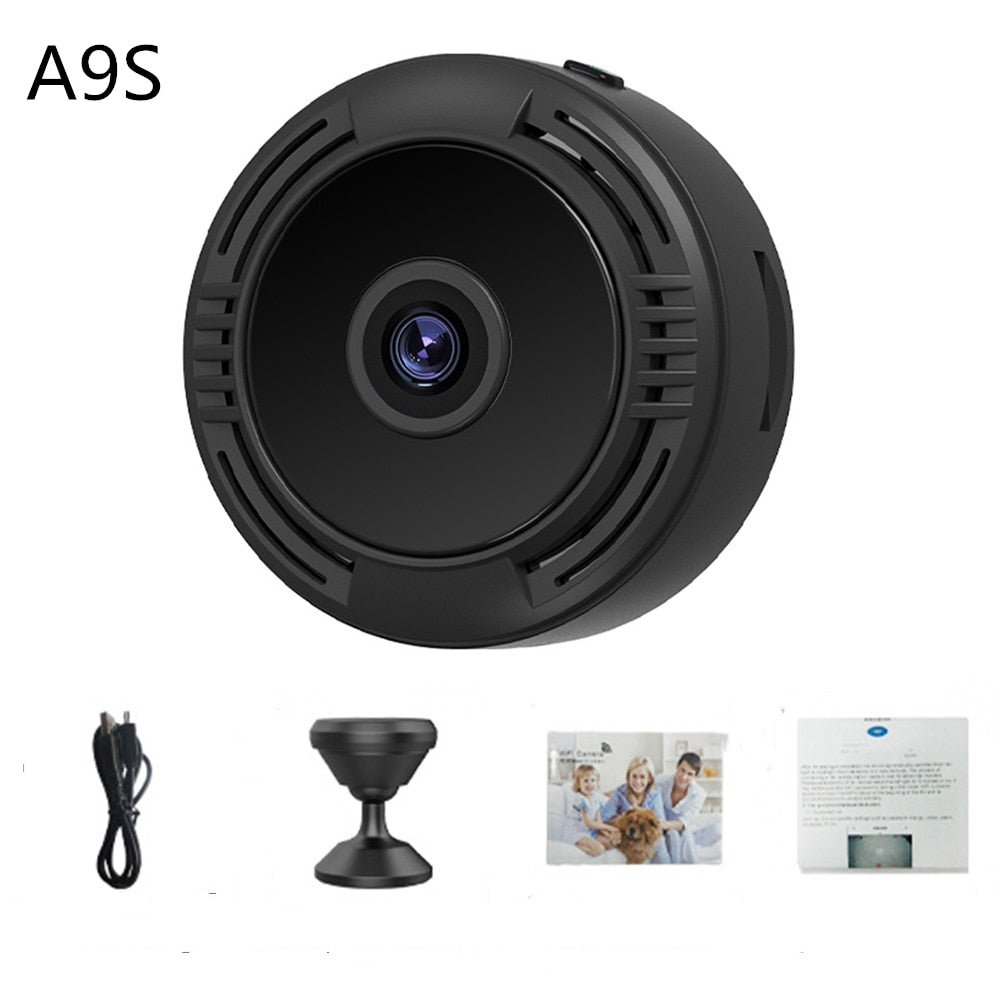 
  
  A9S New Version Wifi Mini Camera With Battery 1080P Night Vision Motion Detection Wireless IP Cam With Remote Indoor Smart Home
  
