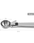 430 Stainless Steel Ice Cream Scoop Dual-Use Function Fruit Scoop Ice Cream Scoop Ball Scoop