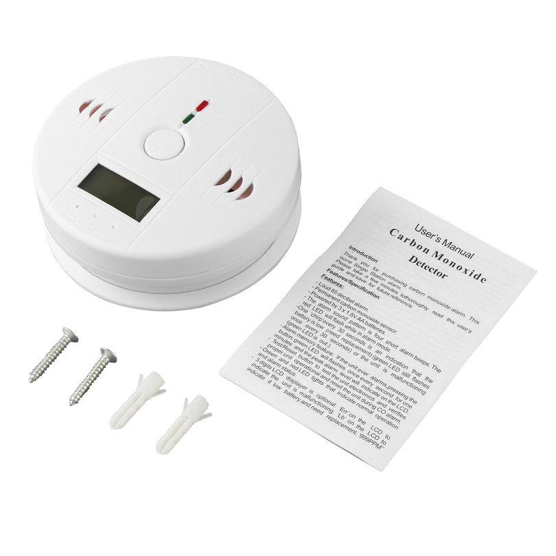 
  
  Carbon Monoxide Alarm Household Clean Smokeless Honeycomb Gas Furnace Poisoning CO Leak Detector
  
